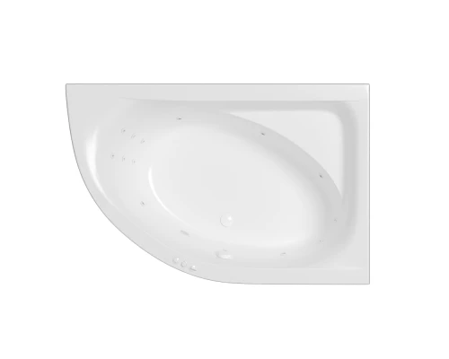 Ванна WHITECROSS Aquarella 170x110 (правая) "SMART" (белый)