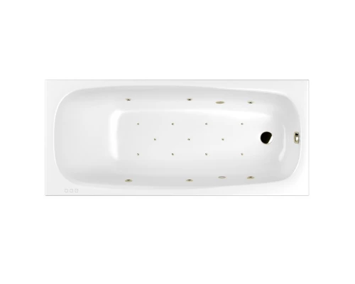 Акриловая гидромассажная ванна 180x80 см Whitecross Layla Slim 0122.180080.100.RELAX.BR Elit-san.ru