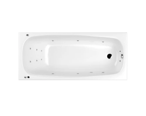 Акриловая гидромассажная ванна 180x80 см Whitecross Layla Slim 0122.180080.100.SMART.CR Elit-san.ru