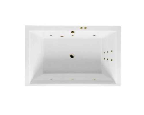 Ванна EXCELLENT Crown Lux 190x120 LINE (бронза) Elit-san.ru