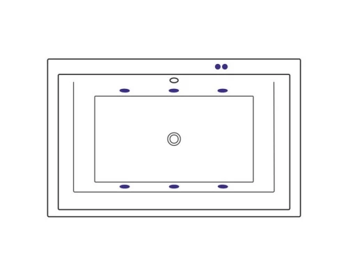 Ванна EXCELLENT Crown Lux 190x120 "SOFT" (белый)