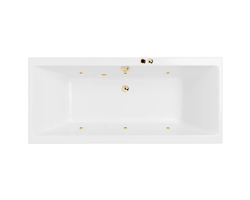 Ванна EXCELLENT Pryzmat Slim 170x75 SOFT (золото) Elit-san.ru