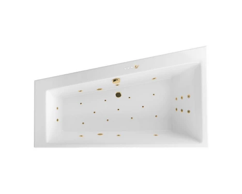 Ванна EXCELLENT Sfera Slim 170x100 (левая) ULTRA (золото) Elit-san.ru