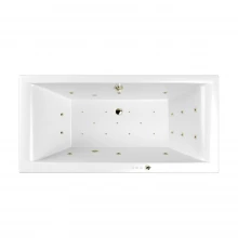 Акриловая гидромассажная ванна 170x80 см Whitecross Savia Duo 0103.170080.100.ULTRA.BR