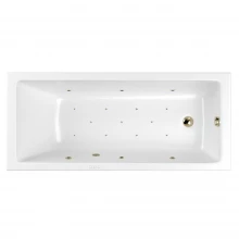 Акриловая гидромассажная ванна 149,5x70 см Whitecross Wave Slim 0111.150070.100.RELAX.BR