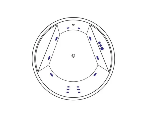 Ванна EXCELLENT Great Arc 160 SMART (хром) Elit-san.ru