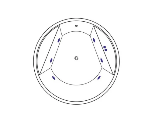 Ванна EXCELLENT Great Arc 160 SOFT (хром) Elit-san.ru