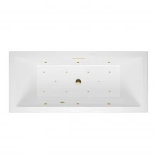 Ванна EXCELLENT Heaven Slim 180x80 "RELAX" (золото)