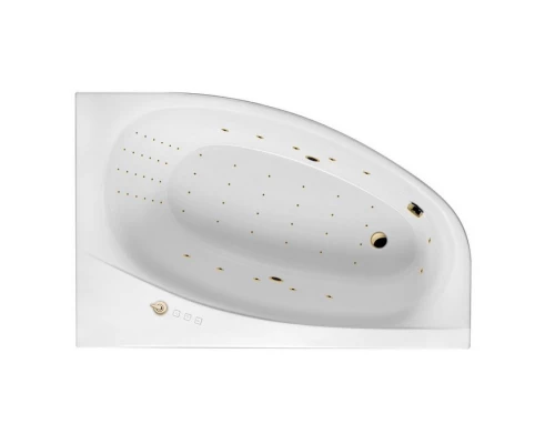 Ванна EXCELLENT Kameleon 170x110 (правая) NANO (золото) Elit-san.ru