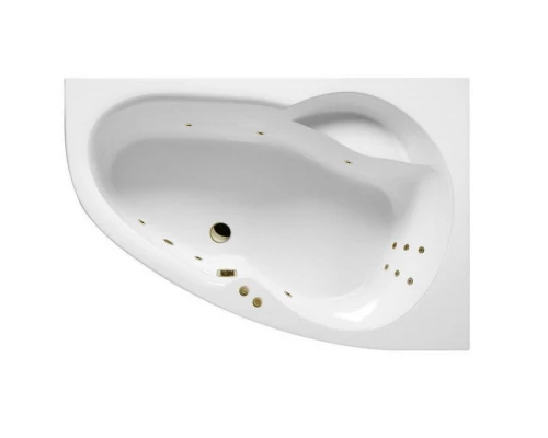 Ванна EXCELLENT Newa 160x95 (правая) LINE (бронза) Elit-san.ru