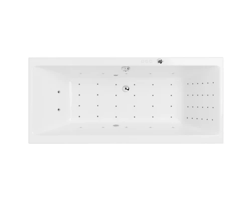 Ванна EXCELLENT Pryzmat 170x75 NANO (хром) Elit-san.ru