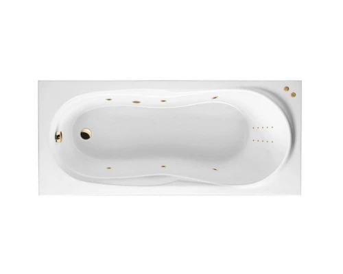 Ванна EXCELLENT Sekwana 170x75 LINE NANO (золото) Elit-san.ru