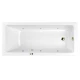 Акриловая гидромассажная ванна 169,5x70 см Whitecross Wave 0101.170070.100.SOFT.BR Elit-san.ru
