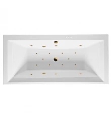 Ванна EXCELLENT Crown Grand 190x90 "RELAX" (золото)