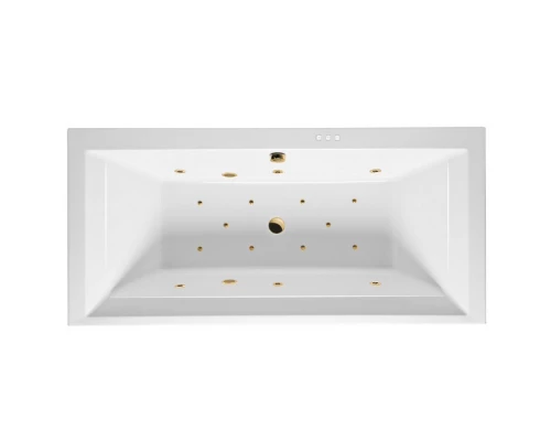 Ванна EXCELLENT Crown Grand 190x90 RELAX (золото) Elit-san.ru
