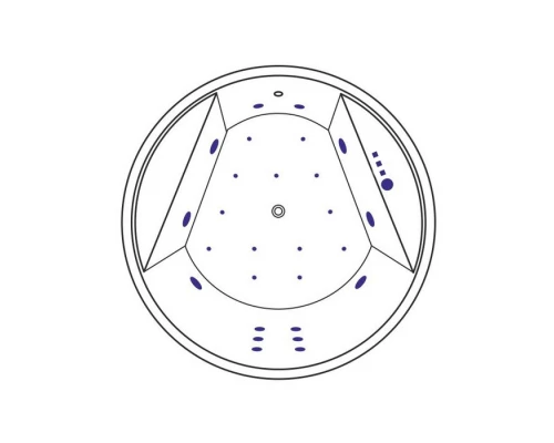 Ванна EXCELLENT Great Arc 160 ULTRA (хром) Elit-san.ru