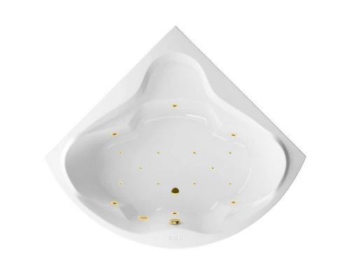 Ванна EXCELLENT Konsul 150x150 RELAX (золото) Elit-san.ru