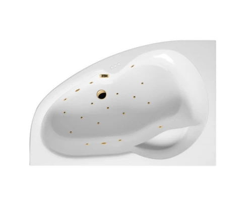 Ванна EXCELLENT Newa 160x95 (левая) RELAX (золото) Elit-san.ru