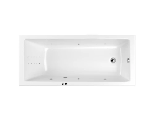 Ванна WHITECROSS Wave 175x70 "LINE NANO" (хром)