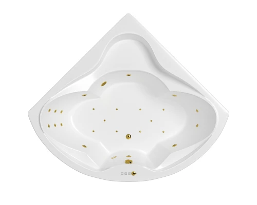 Ванна WHITECROSS Konsul 150x150 "ULTRA" (золото)
