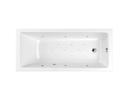 Ванна WHITECROSS Wave Slim 175x70 "RELAX" (хром)