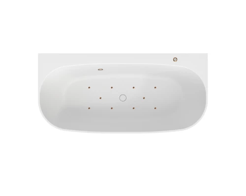 Ванна WHITECROSS Make 170x80 "AERO" (бронза) иск. камень