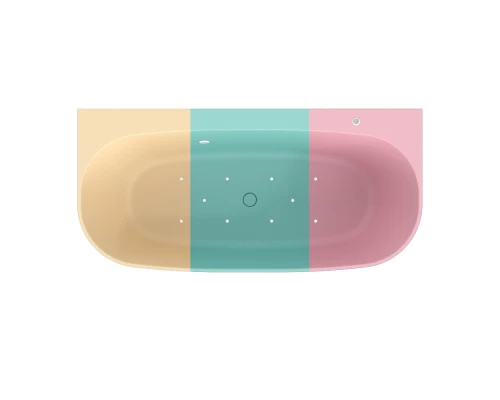 Ванна WHITECROSS Make 170x80 RAL "AERO" (белый) иск. камень