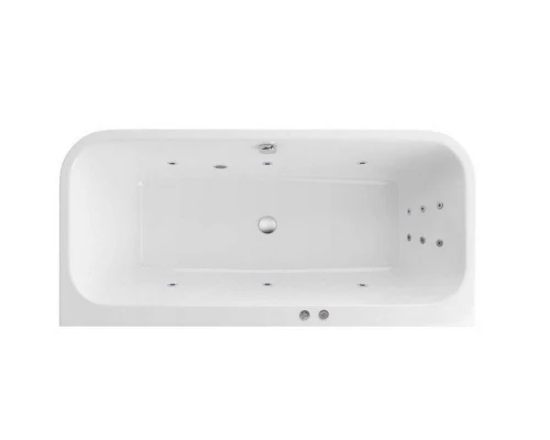 Ванна EXCELLENT Arana 180x85 LINE (хром) Elit-san.ru