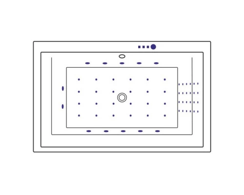 Ванна EXCELLENT Crown Lux 190x120 NANO (золото) Elit-san.ru