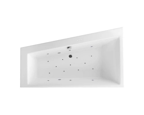 Ванна EXCELLENT Sfera Slim 170x100 (левая) RELAX (хром) Elit-san.ru