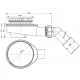 Сифон для душевого поддона Alcaplast A491CR d90 Elit-san.ru