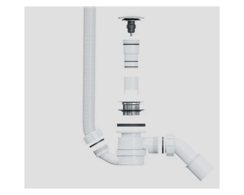 Слив-перелив EXCELLENT Heaven ARIN.FLOW.BL (черный мат) Elit-san.ru