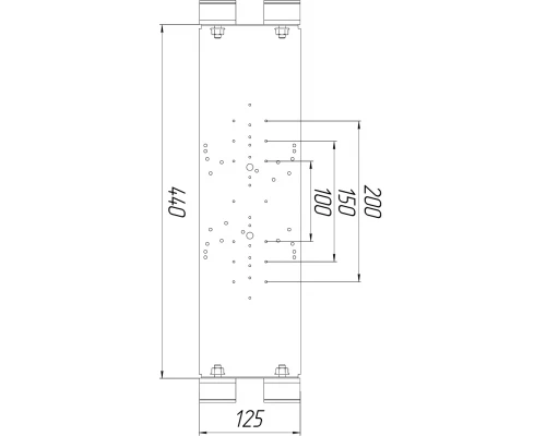 Монтажная пластина RIVO Fix