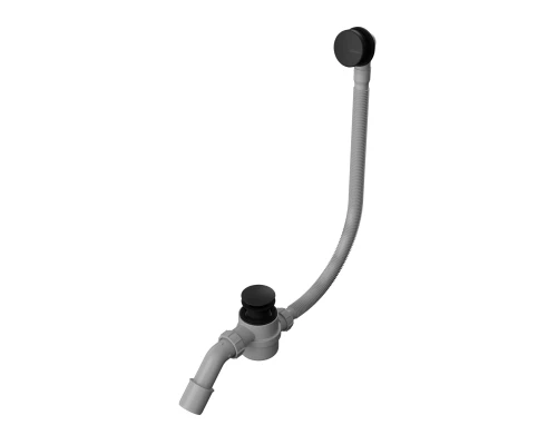 Слив-перелив WHITECROSS ULTIMA (черный мат)