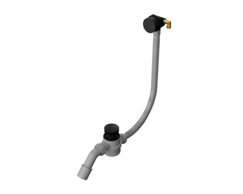 Слив-перелив WHITECROSS FILL (черный мат)