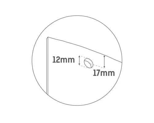 Ролики верхние для ограждений NEW TRENDY VARIA / NEW VARIA ROL-0003/G (хром)