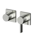Внешняя часть смесителя на 2 потребителя WHITECROSS XT1442NIB (брашированный никель)