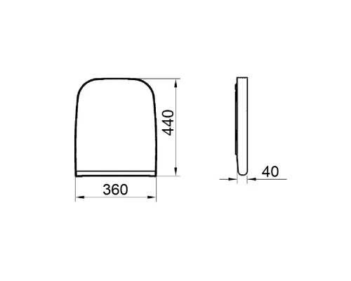 Сиденье с крышкой и микролифтом GURAL Venus