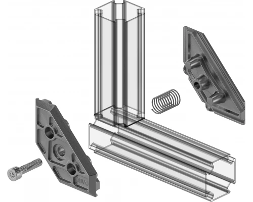Угловой элемент 180°/90°/45° RIVO Fix