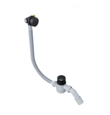 Слив-перелив с наполнением EXCELLENT Hover 60/80/100 см (чёрный мат)