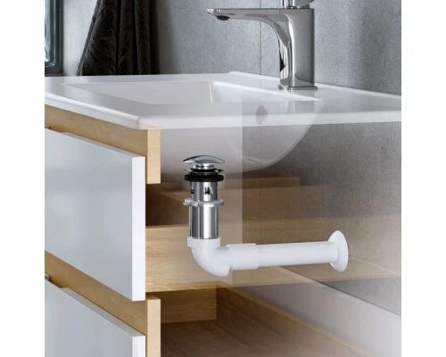 Сифон для раковины и биде Excellent с трубой, белый, INPU.8075536P.WH Elit-san.ru