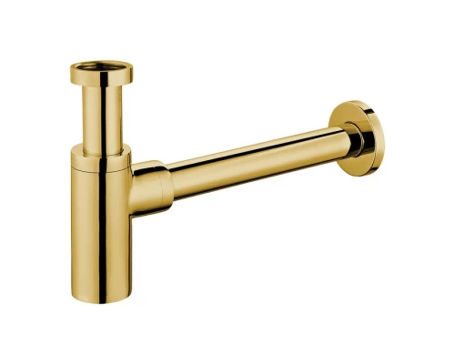 Сифон для умывальника декоративный A186GL (золото)