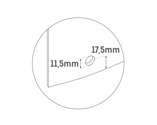 Ролики верхние для ограждений NEW TRENDY SUVIA / FERIA ROL-0001/G (хром)