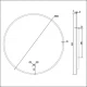 Зеркало круглое EXCELLENT Lumiro D=80 (белый мат) Elit-san.ru