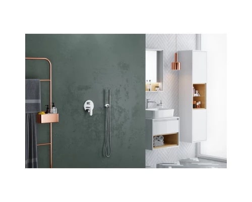 Шкаф-пенал EXCELLENT Tuto 40 см (белый/дуб) Elit-san.ru