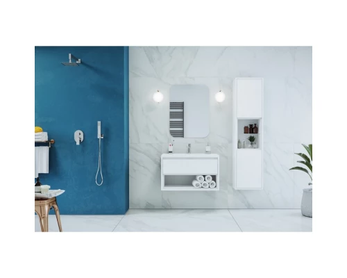 Шкаф-пенал EXCELLENT Tuto 40 см (белый/белый) Elit-san.ru