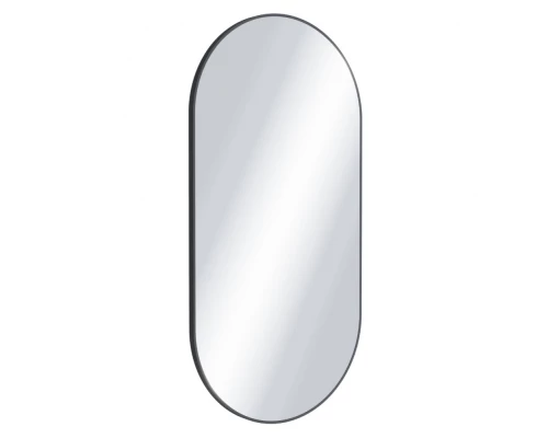 Зеркало овальное EXCELLENT Revia 100x50 (черный мат) Elit-san.ru