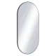 Зеркало овальное EXCELLENT Revia 100x50 (черный мат) Elit-san.ru
