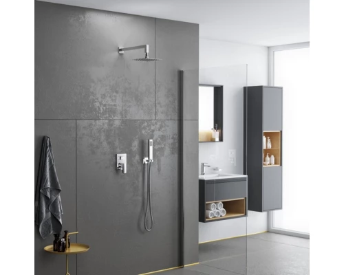 Шкаф-пенал EXCELLENT Tuto 40 см (серый/дуб) Elit-san.ru