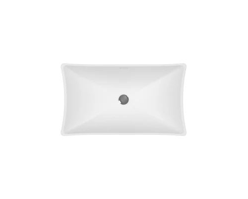 Умывальник WHITECROSS Coral 60x34,5 (белый мат) иск. камень